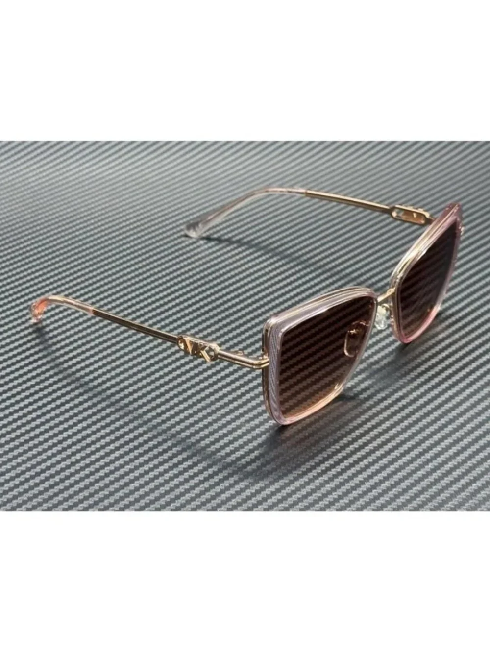 New Michael Kors Women Pink Transparent Sunglasses -16-140